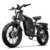 [EU DIRECT] Tifgalop F7 elcykel 52V 24Ah 1000W*2 Dubbla motorer Rekommenderad topphastighet 25 KM/H 20-tums all-terrain