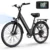 [EU DIRECT] URLIV E26 Elcykel 48V 10,4Ah Batteri 250W (750 W topp) RekommenderadTopphastighet 25 KM/H 60 miles Max Räckv