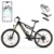 [EU DIREKT] RZOGUWEX RX700 Elcykel 48V 17,5AH Batteri 48V 500W Motor Rekommenderad Topp Hastighet 25KM/H 26tum Däck 80KM