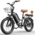 [EU DIREKTIV] KICKWEY LD20 Elcykel 48V 20Ah 750W Rekommenderad topphastighet 25KM/H 20×3 tumdäck 80KM räckvidd 150kg max