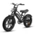[EU DIREKTIV] MUKKPET Racer elcykel 48V 18AH 250W motor rekommenderad topphastighet 25 KM/H Kadenssensor Halvvridgas 20x