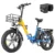 [EU DIREKTIV] Ridstar MN20 elcykel 48V 15,6Ah batteri 1000W motor Rekommenderad topphastighet 25 KM/H 20-tums däck 80 KM