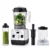 [EU Direct] BlitzHome® BH-207C Professionell 1600W Bänksblender 6-bladsblad 3 Program Smoothie & Is-krossare Blender med