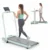 [EU Direct] Bominfit Q29-1B 2 in 1 Hopfällbar löpband, 12 km/h topphastighet, 10% lutning, 120 kg last, f”lerfärg/portab