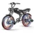 [EU Direct] Emoko C93 Elcykel 48V 23AH Batteri 1000W*2 Dubbelmotorer Rekommenderad Toppfart 25KM/H 20-tums däck 80-150KM
