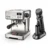 [EU Direct] HejBREW H10 espressomaskin & G5 kaffebryggare kombination med 15 bar pump, 36 malningsinställningar, 58 mm p