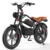 [EU Direkt] OVIVO HYPER GO elcykel 48V 20Ah batteri 250W BAFANG-motor Topphastighet 25 km/h 20×4,0 tum däck Hydrauliska