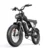[EU Direkt] YVY C20 Lite Elcykel 48V 15.6AH Batteri 1500W Motor Rekommenderad Toppfart 25KM/H 20*4.0 Tum Däck 80KM Max R