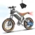 [EU-Direkt] ZONVEER M20 elcykel 48V 18,2Ah 1000W (topptid 1500W) Rekommenderad topphastighet 25 KM/H 20-tum däck 60 km M