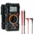 EU US Direct Kaiweets KM100S Digital Multimeter True-RMS Backlit för AC DC-spänning, ström, resistans, kapacitansmätning