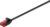 Goobay CAT 6 smal patchkabel, U/UTP, svart kopparledare (CU), 7.5 m