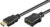 Goobay Höghastighets HDMI™-förlängningskabel med Ethernet HDMI™-kontakt (typ A) > HDMI™-uttag (typ A), 1 m