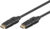 Goobay Höghastighets-HDMI™-kabel 360° med Ethernet HDMI™-kontakt (typ A) > HDMI™-kontakt (typ A) 360° roterbar, 1.5 m