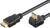 Goobay Höghastighets-HDMI™-kabel 90° med Ethernet HDMI™-kontakt (typ A) > HDMI™-kontakt (typ A), 3 m