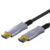 Goobay Optisk hybrid HDMI™-kabel med ultrahög hastighet och Ethernet (AOC) höghastighetskabel, 8K @ 60 Hz/ 4K @ 120 Hz, för långa överföringsavstånd, 70 m