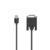 Hama Kabel DisplayPort till DVI Ultra-HD 4K Svart 1,5m