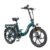 HillMiles MilePort 1 20″ Fatbike Elcykel, 250W Motor, 36V 13Ah Batteri, 25 km/h, Upp till 100 km Räckvidd, Perfekt för Stadspendling