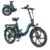HillMiles MilePort 1 Elcykel 20″ Fatbike, Hopfällbar, 250W Motor, 36V 13Ah Batteri, Shimano 7 Växlar, 100 km Räckvidd