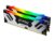 Kingston FURY Renegade RGB – DDR5 – sats – 32 GB: 2 x 16 GB – DIMM 288-pin – 6400 MT/s / PC5-51200 – CL32 – 1.1 V – ej buffrad – on-die ECC