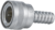 Klick 1/2″ kopplinghus med 1/2″ slätspets & spännband