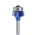 LAVIE 8mm Shank högkvalitativa 4-flöjter Router Bit set träbearbetning fräs verktyg R1 R2 R3 Trimming Knife Edge