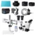 MUSTOOL 3,5X 90X Simul-Fokal Dubbel Boom Stativ Trinokulär Stereo Zoom Stereo Mikroskop 24MP 4K HDMI Kamera 56 LED Ljus