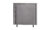 PERLA Sänggavel 120 Sammet Mörkgrå