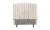 PRIMO HIGH 140 Sänggavel Sammet Beige
