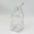 Skyddsfodral kompatibelt med Labubu (Pumpa design) i transparent PC-material, stöttåligt och dammtätt för säker förvaring