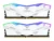 T-Force DELTAa RGB – DDR5 – sats – 32 GB: 2 x 16 GB – DIMM 288-pin – 3000 MHz / PC5-48000 – CL30 – 1.35 V – ej buffrad – on-die ECC – vit