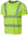 T-shirt 6120P Gul/Svart Stl. XS