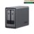 Ugreen NASync DXP2800 NAS System 2-Bay Kompakt Intel® N N100 8 GB DDR5 0 TB UGOS Pro Svart