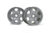 Warlock Wheel Matt Chrome(83X56Mm/2Pcs)