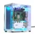 YAHBOOM Raspberry Pi 5-hölje skyddskit med kylfläkt chassi RGB-färgljus 0,96 skärmvisning DIY elektroniskt skal värd PCI